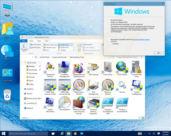 Windows 10最新版截圖泄露：就要來(lái)了