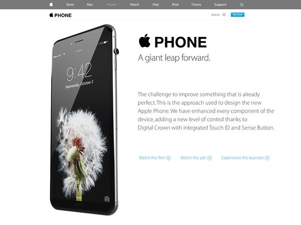 下代蘋果手機(jī)長(zhǎng)這樣？名叫Apple Phone？