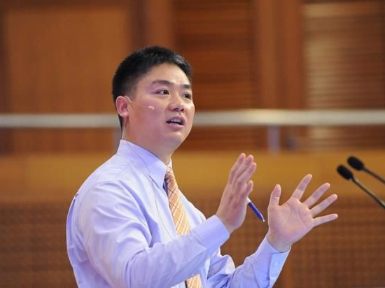 劉強(qiáng)東得意，熱戀和創(chuàng)業(yè)一樣幸福