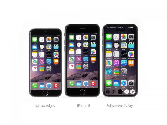 真正無邊框無下巴，蘋果iPhone 7設計圖帥炸了