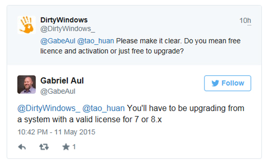 悲劇！用盜版的休想免費升Windows 10