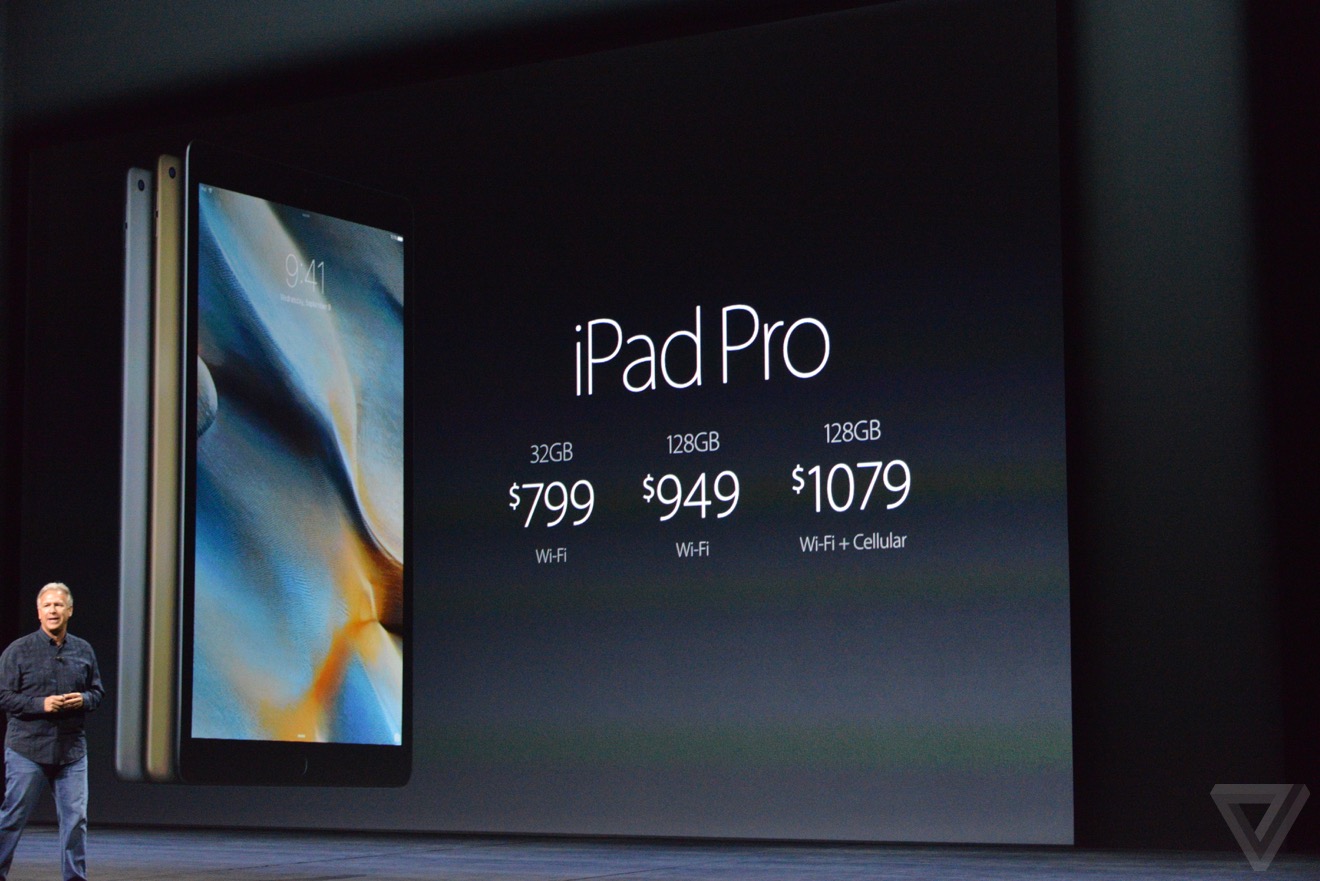 Surface的噩夢來了，蘋果發布12.9英寸iPad Pro