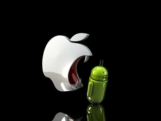 份額大戰(zhàn)：iOS安卓?jī)纱箨嚑I(yíng) WP跑龍?zhí)?/></p><p>　　蘋果憑借自己的力量，讓<a href=