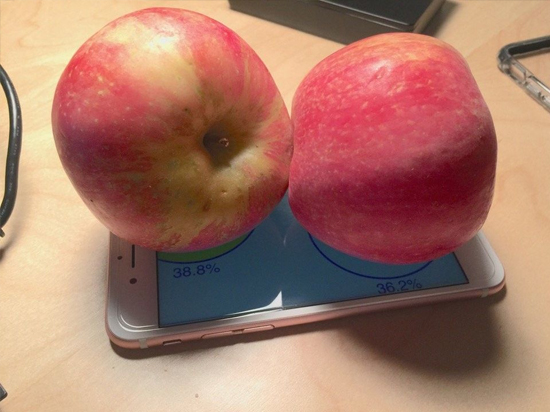 用iPhone 6s來稱重！3D Touch屏新玩法