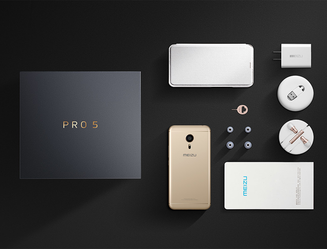 2999元魅族PRO 5金色套裝版開賣，狙擊華為Mate 8
