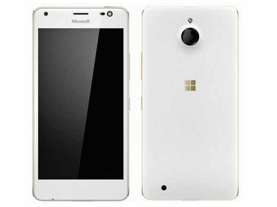 Lumia 850定妝照泄露！金黃色微軟徽標(biāo)+濃濃山寨感