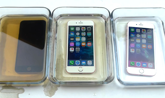 視頻：iPhone 6s親密接觸苦茶、糖水和酸醋