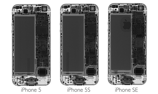 回爐程度超過預(yù)期！iPhone SE多個部件可與5s互換