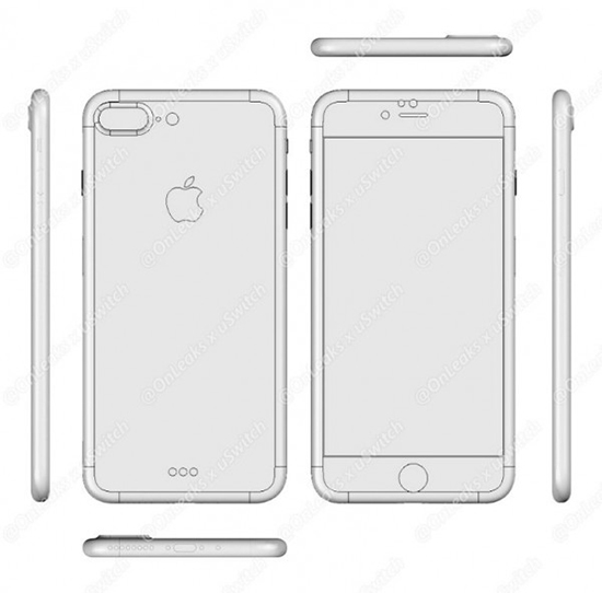 iPhone 7設(shè)計(jì)圖泄露：耳機(jī)接口真的沒了！