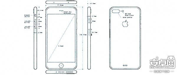 iPhone 7設計圖紙泄露！外形設計出乎意料