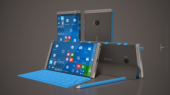 微軟Surface Phone長什么樣？是不是這樣