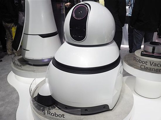 遇見未來 LG物聯網機器人亮相CES2017