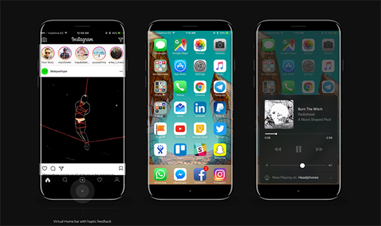 iPhone 8就長這樣？又一款設(shè)計(jì)師的概念之作