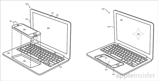 腦洞大開！蘋果新專利能把iPhone瞬間變筆記本
