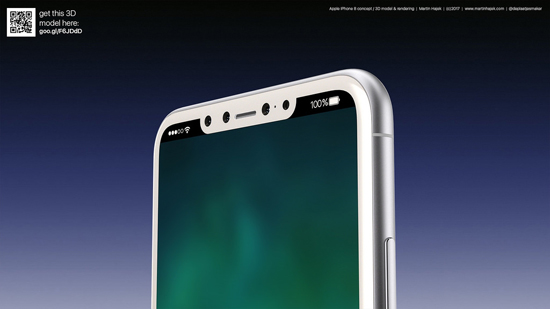 掀起下一代手機(jī)安全系統(tǒng)革命？iPhone 8或使用3D面部識(shí)別