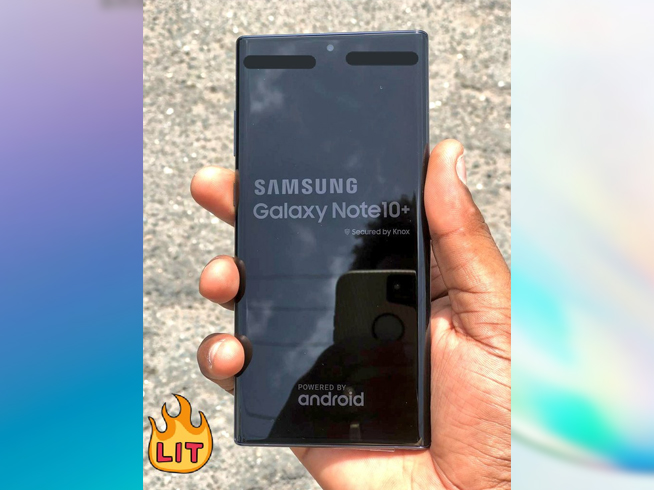 三星Note10+真機(jī)照曝光：極窄邊框誘人 拍攝用機(jī)竟是新iPhone？