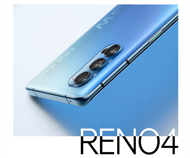 OPPO Reno4系列公布：輕薄夜拍更出眾 全新設計這顏值愛了！